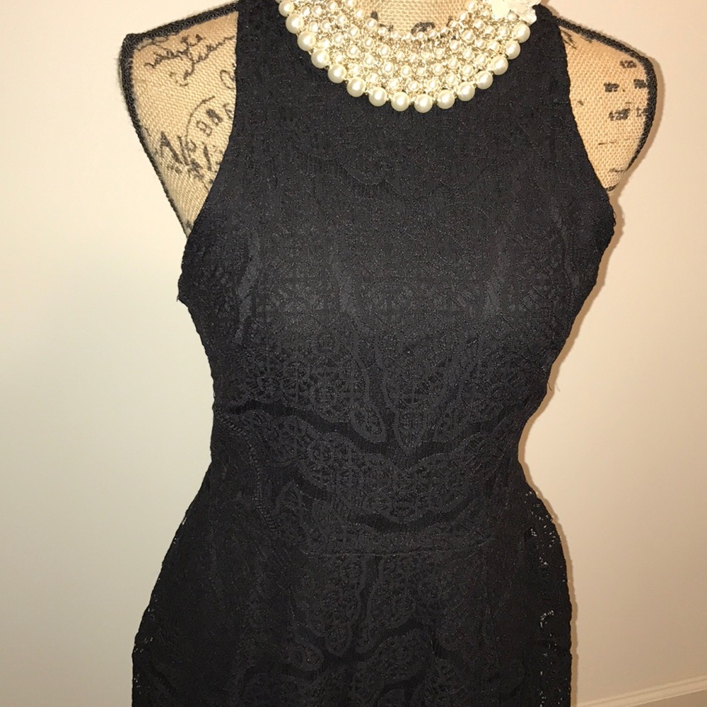 Black Lace Dress